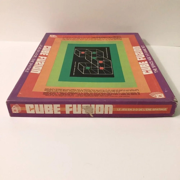 Vintage 1968 Cube Fusion Space Age 3D Board Game House Of Games - Picture 5 of 13